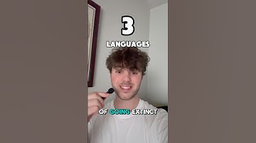Will We LOSE These 3 Languages in 100 Years? 🗺️💬 #languagelearning #languagepreservation