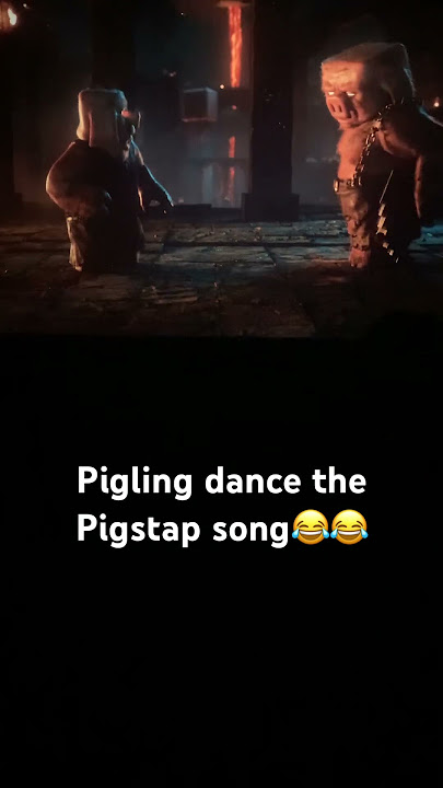 #pigling#dancing#pigstap#minecraftmovie