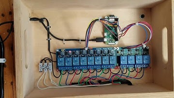 Raspberry pi sprinkler running!
