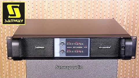 Sanway audio FP14000 Class TD Professional Power Amplifier