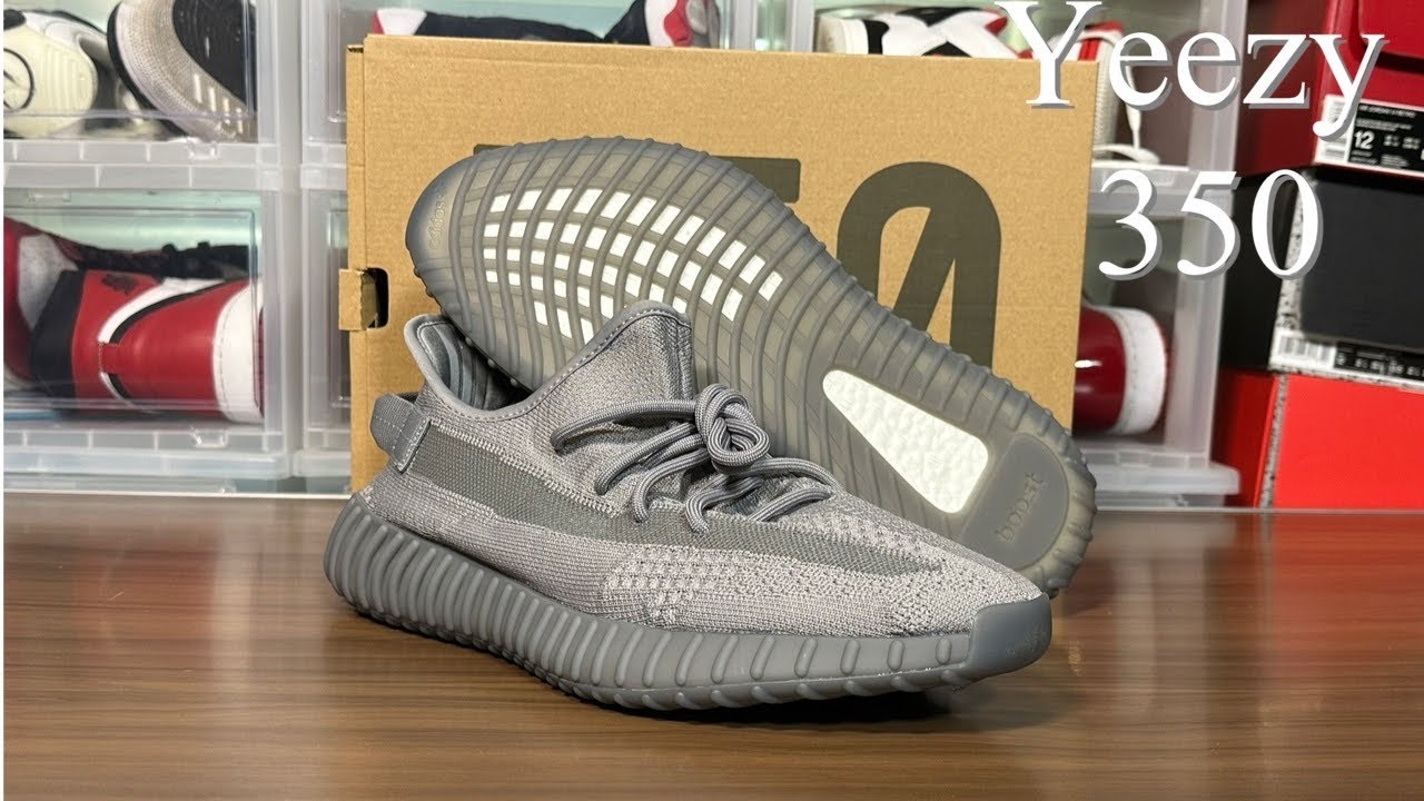 adidas gazelle silver green womens Yeezy 350 V2 Steel Grey – Drip Exclusive O.E main image 0