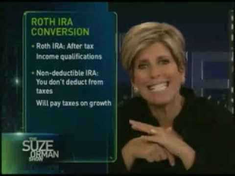 Suze Orman Roth IRA Rollover in 2010