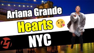 (EXCLUSIVE) Ariana Grande Showing ME some Love in NYC Resimi