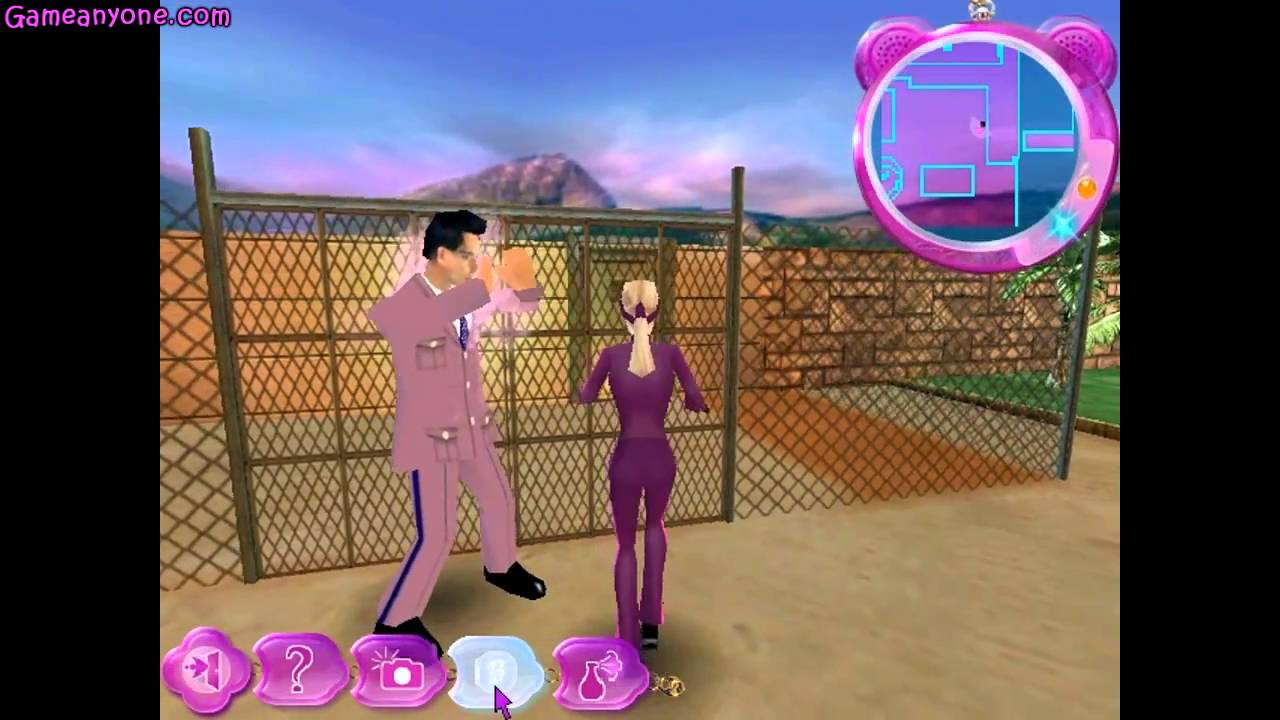 spy barbie game