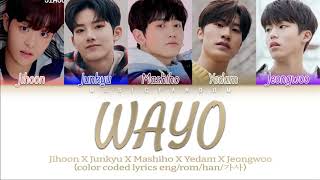 TREASURE: JIHOON X JUNKYU X MASHIHO X YEDAM X JEONGWOO - WAYO (왜요) [Color Coded HAN|ROM|ENG|가사]