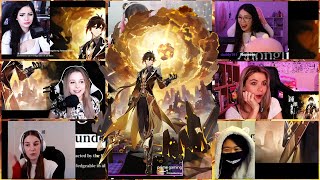 ZONGILI || GIRLS ONLY REACTION || GENSHIN IMPACT ||BEST OF CHARACTER TRAILER ||EPIC REACTION MASHUP