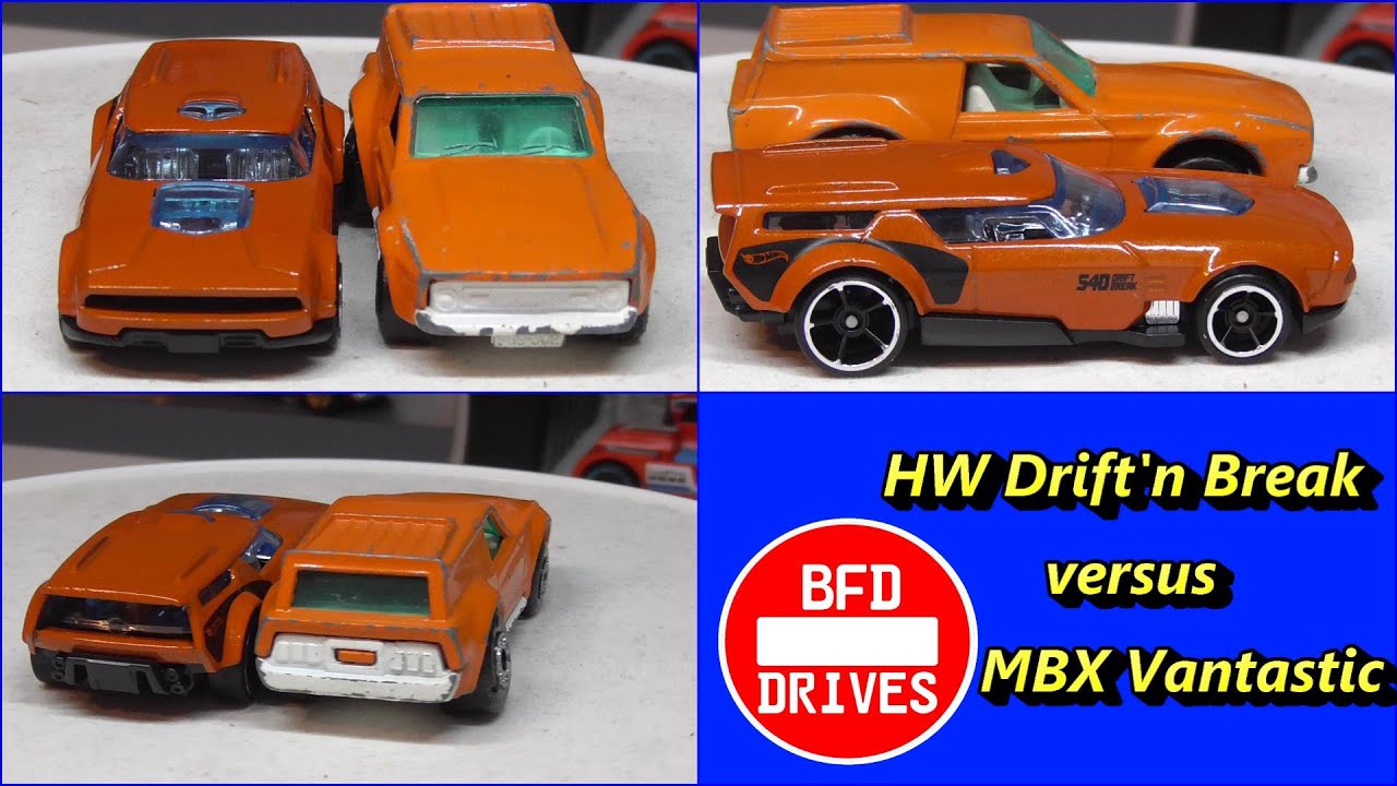 🚥 Hot Wheels: DRIFT'N BREAK ⛔️ Matchbox Superfast: VANTASTIC