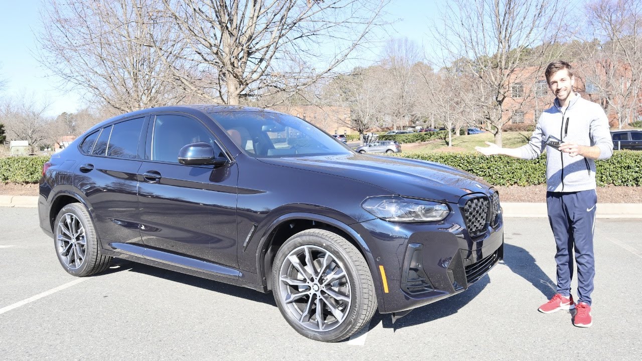 2023 BMW X4 xDrive30i M Sport: POV Start Up, Test Drive, Walkaround and ...