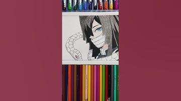 Demon Slayer - Obanai Iguro Drawing #drawing #animedrawing #obanaidrawing
