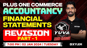 Plus One Accountancy - Financial Statements I & II | Xylem Plus One Commerce