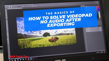 HOW TO SOLVE VIDEOPAD NO AUDIO AFTER EXPORTING,  (English-Description)