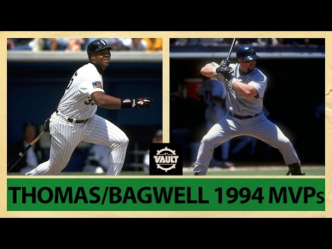 Jeff Bagwell and Frank Thomas BOTH had MONSTER 1994 seasons! (Both