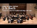 Gher  sher pekinel j s bach  concerto in c minor for two pianos and strings  bwv 1062
