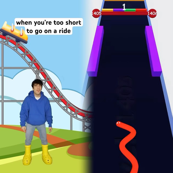 When You’re Too Short To Go On A Ride #shorts #relatable