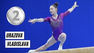 Vladislava URAZOVA - Silver Medalist of the Russian Artistic Gymnastics Cup 2021 - All Around