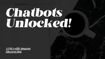 Chatbots Unlocked: A Q&A About Conversational AI With Hillary Black for Amazon Discover.bot