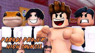 Drama Parodi Projek: High Council [Brookhaven 🏡RP] (Roblox Malaysia)