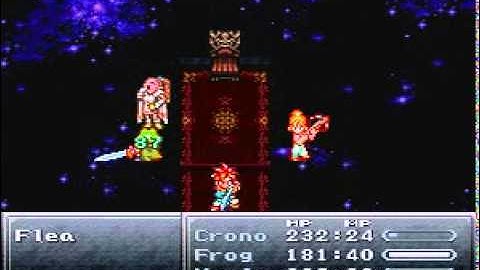 Chrono Trigger Bosses - Flea Fight 1