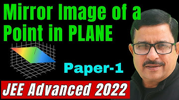 Mirror Image of a Point in 3D PLANE - JEE Advanced 2022 Maths | 3D Geometry JEE Advanced PYQ