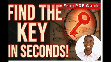 FIND THE KEY of ANY SONG – Super EASY Method!