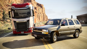 Realistic Crossroad Car Crashes [02] 🔥 [BeamNG Drive]