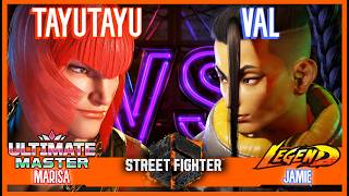 SF6 Match ♦ TAYUTAYU (Marisa) 🆚 VAL (Jamie) ♦ High level matches