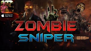 Zombie Sniper shooter 3D Gameplay - IOS screenshot 2