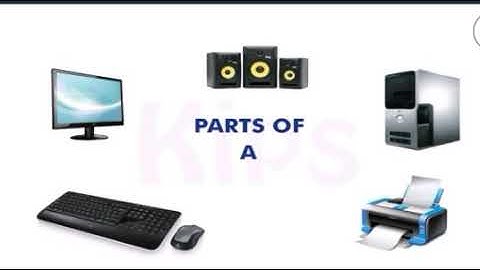 Class-1 , Chapter-4(Parts of a Computer) Computer (Part-1)