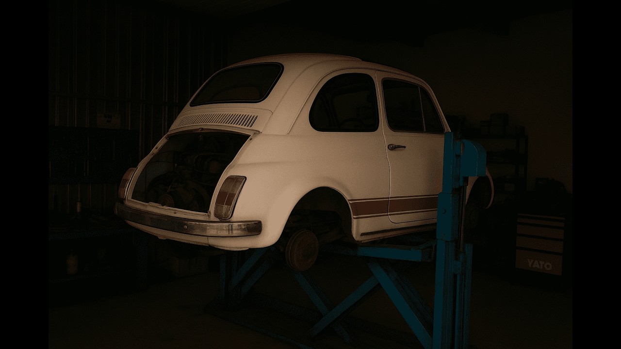 Fiat 500 & Polski Fiat 126 autó javítás és restaurálás a Pókgyógyászatban – Ricker szerviz Bemutató