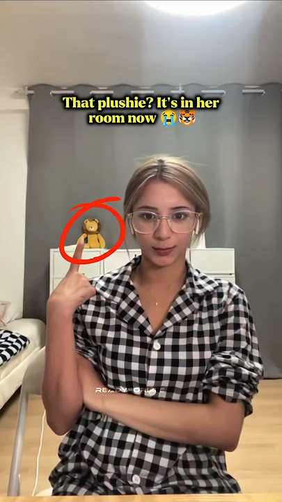 Aria kept the fan plushie in her room 🥺 #xin #aria #kpop #fyp