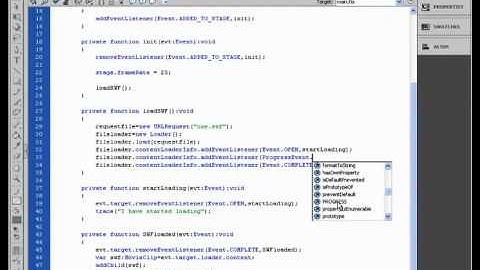 Preloading and loading external SWF files using Actionscript 3.0