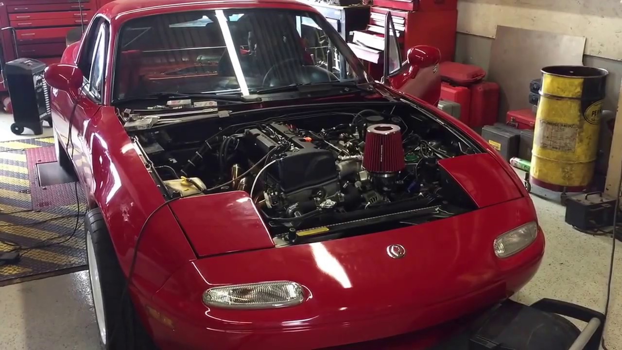 Miata with a K24/K20 combo. 