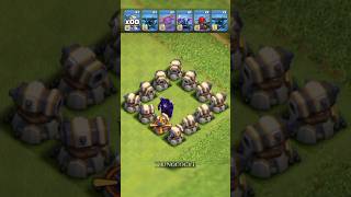 WHICH PEKKA CAN BEAT THESE CAPITAL PEAK CANNONS 💥🤯? #shorts #coc #clashofclans