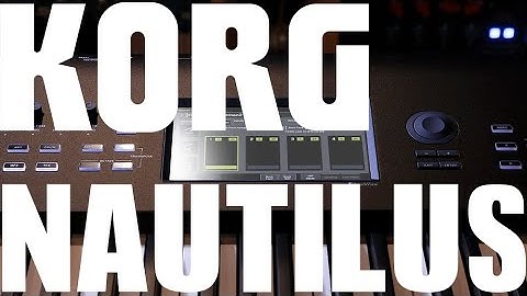 Korg NAUTILUS demo song | 9. Infected by that sound