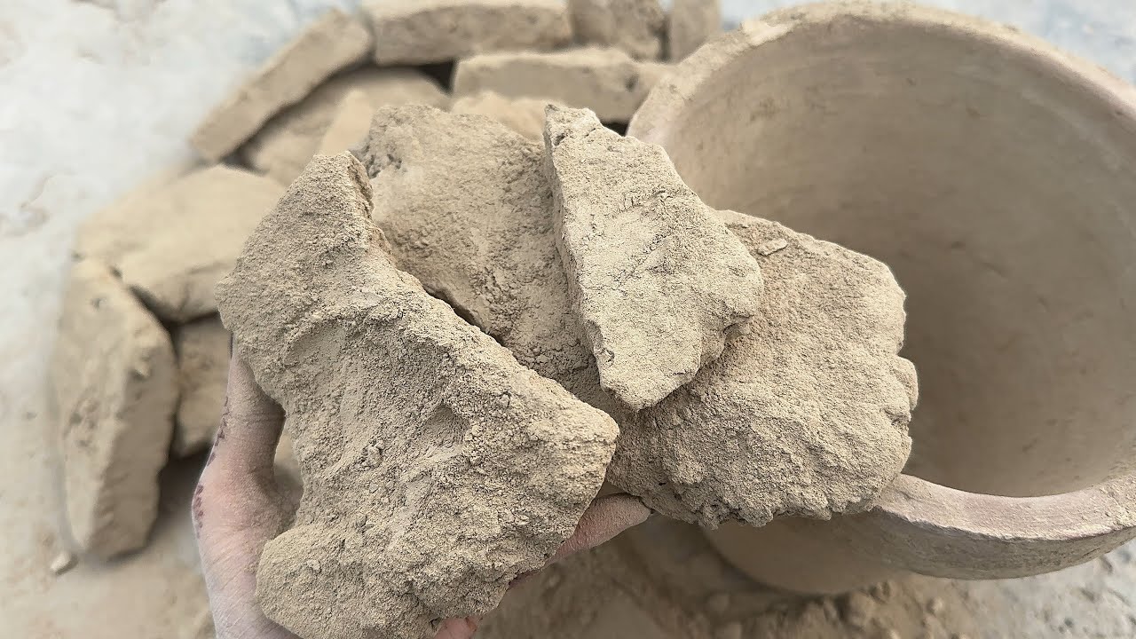 HBD@Preeti 🎉🥳gritty mud dirt dry floor and clay pot crumbling 🔥bombastic video