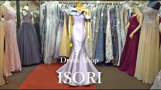 Dress Shop ISORI表参道　クールなマーメイドスタイルが振り返ると驚愕の豪華うしろ姿！