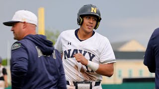 Navy Baseball Postgame Interview: Victor Izquierdo vs. Holy Cross (2024 Patriot League Semifinals)