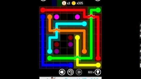 Flow Line Bridge Peach Pack Level 21-30 Walkthrough Solution1434