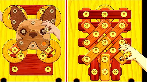 wood nuts and bolts level 2  #viral #funny #trending #trending #walkthrough #failed #gamingshorts