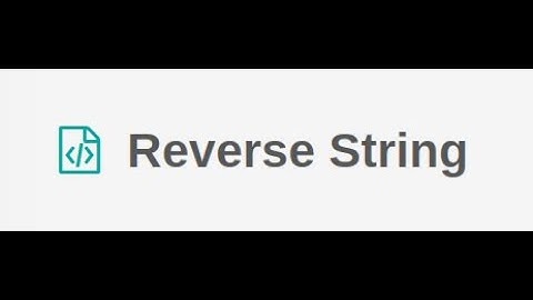 Reverse String (Two Pointers Approach ) | Leet Code