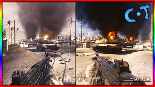 Modern Warfare Remastered - All New Maps vs Old Maps Comparison