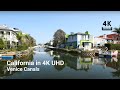 【4K】Day Walk 🚶‍♂️ | Venice Canals | California | ASMR 🎧  Binaural Sound