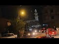 نداء التنبيه اذان الفجر الاول من مسجد ابراهيم الخليل الأذان بصوت زميلي المؤذن ابراهيم مرابط
