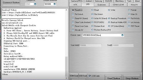 Itel A40 frp unlock miracle crack