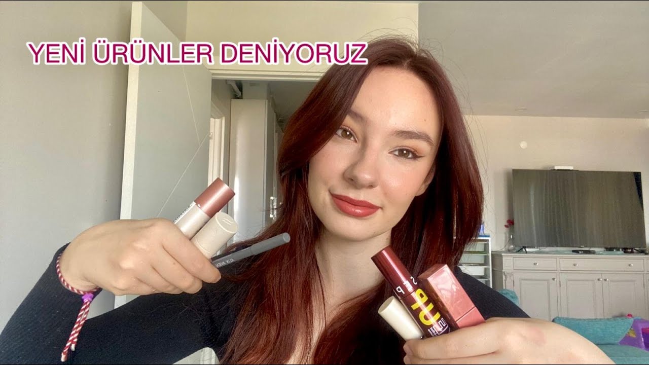 YENİ ÜRÜNLER DENİYORUZ|Sephora Mürdüm Maskara,Alix Avien Göz Kalemi,SGLAM pembe pudra ve fazlası