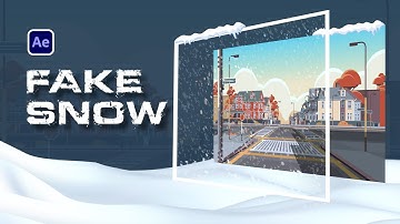 Create fake snow || after affects tutorial || Artfx with Priyanka