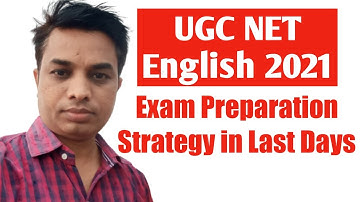 UGC NET English | Exam Strategy in Last Days | UGC NET English Literature