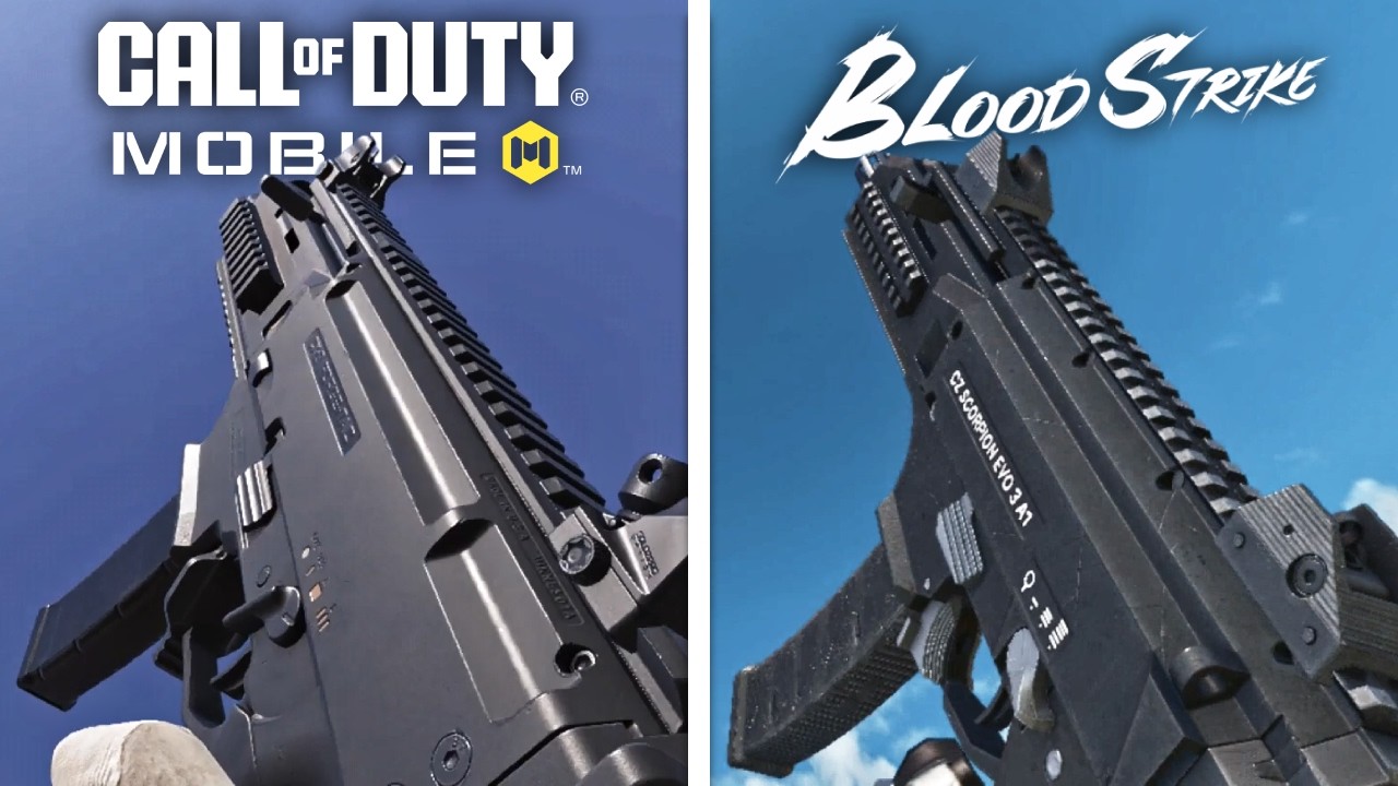 COD シリーズ Call of Duty: Mobile CX-9 vs BloodStrike Scorpion - Weapons