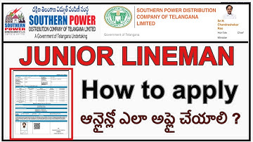TSSPDCL(JLM) || STEPS TO FILL ONLINE APPLICATION IN TELUGU || Last date 28-03-2023 ||