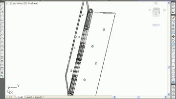 AutoCAD 3D Modeling Hinges Tutorial
